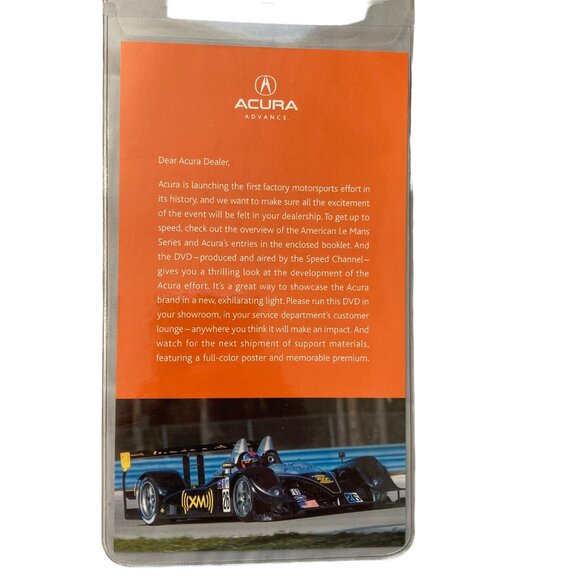 Fernandez Racing Owned Acura Dealership Card/Lanyard American LeMans w/COA - Picture 3 of 8